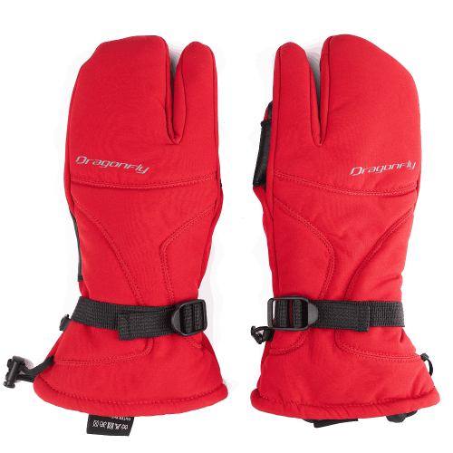 Dragonfly Варежки снегоходные SNOWMOBILE MITTENS Red