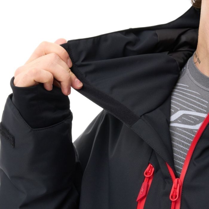 Куртка горнолыжная утепленная Dragonfly Gravity Man Black - Red
