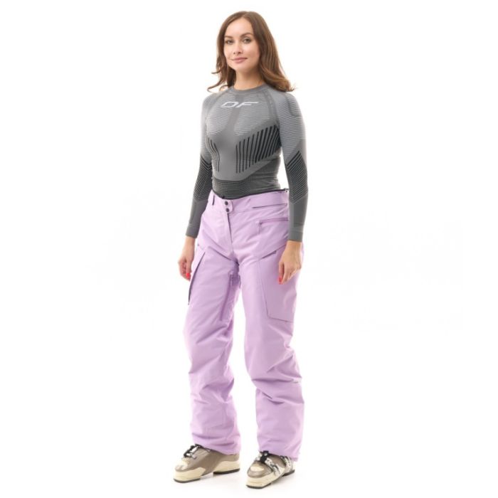 Штаны горнолыжные утепленные Dragonfly Gravity Woman 2024 Purple