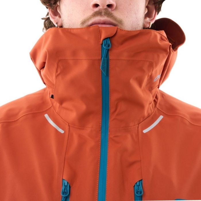 Куртка горнолыжная утепленная Dragonfly Gravity Man Brown - Blue
