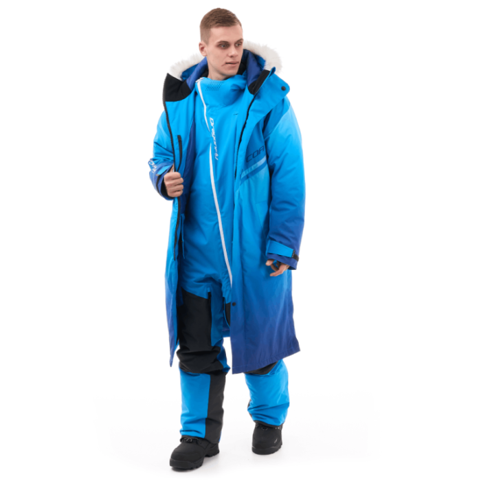 Плащ зимний Dragonfly Race Coat Winter Sunset Man Blue