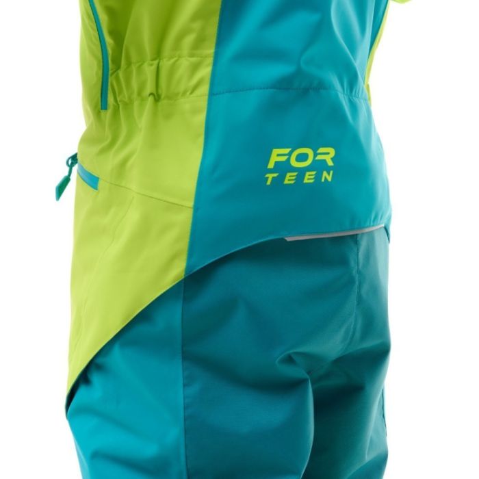 Зимний утепленный комбинезон Dragonfly GRAVITY Teenager Dark Green - Lime