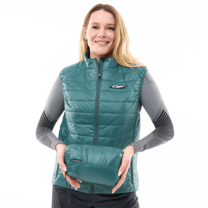 Жилет утепленный Dragonfly Vest 100 Steel Green 2025