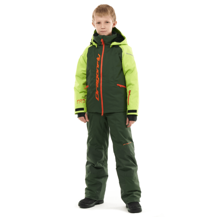 Зимний утепленный комбинезон Dragonfly GRAVITY for Teen Dark Khaki - Green 2023