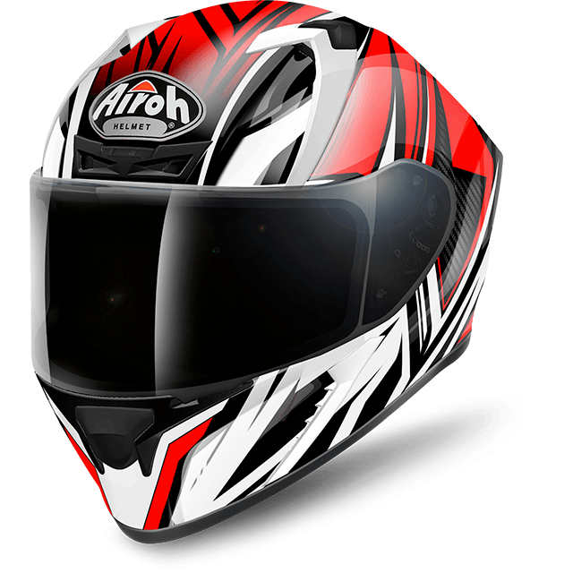 Шлем интеграл Airoh Valor Conquer Red Gloss