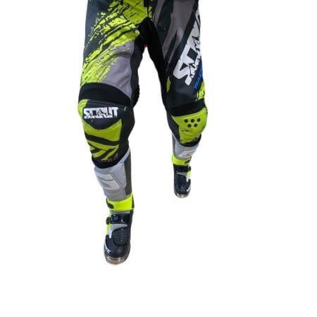 Штаны кроссовые Scout Resurrection Neon Grey
