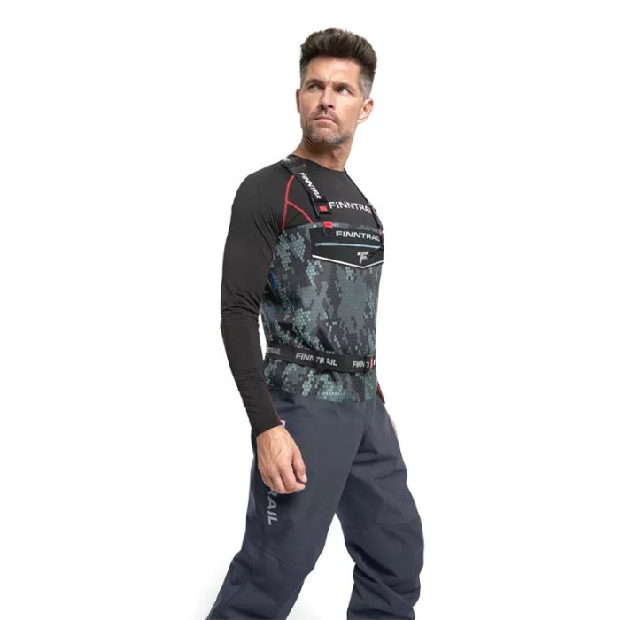 Вейдерсы с сапогом Finntrail Enduro BF 5281 CamoGrey