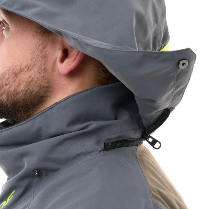 Снегоходный комбинезон Dragonfly Extreme 2.0 Man Grey - Brown - Lime Утепленный (100)