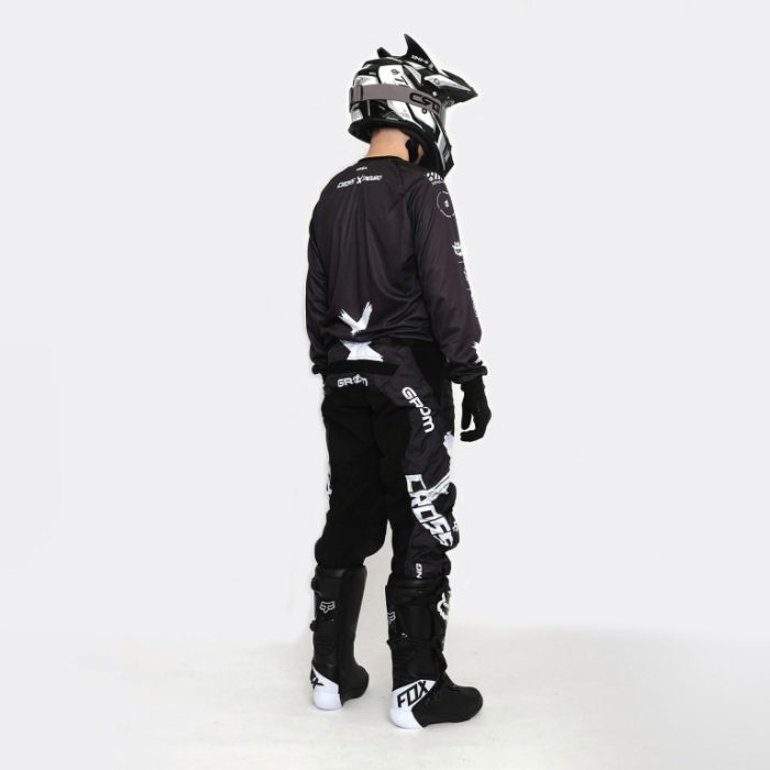Штаны кроссовые Grom X Black