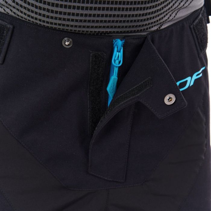 Штаны Эндуро Dragonfly FREERIDE DF Black - Blue 2023