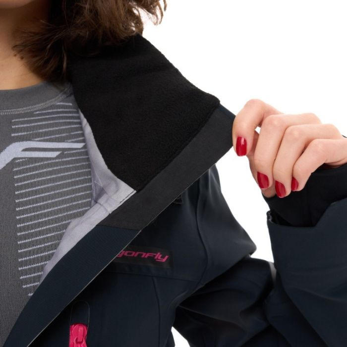 Снегоходный комбинезон Dragonfly Freeride Pro Woman Black - Pink