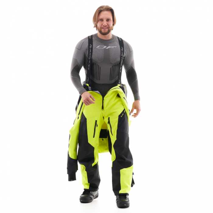 Снегоходный комбинезон Dragonfly SuperLight 3L MAN Yellow-Black