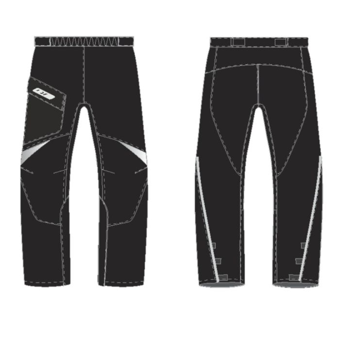 Dragonfly Дождевые штаны EVO Woman Black (мембрана) 2025
