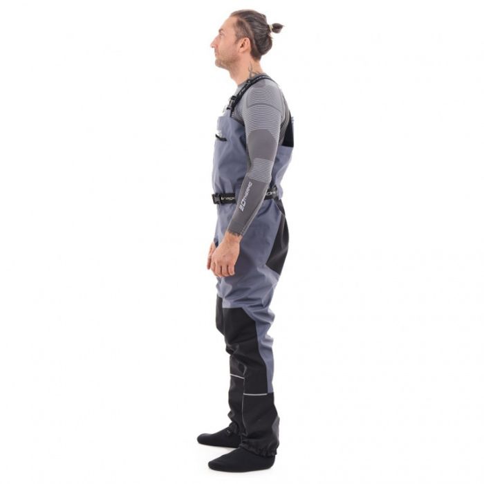 Вейдерсы мембранные Dragonfly Quad Pro 2023 Gray - Black