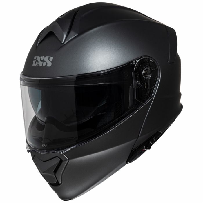Шлем IXS 301 1.0 Flip-Up серый мат.