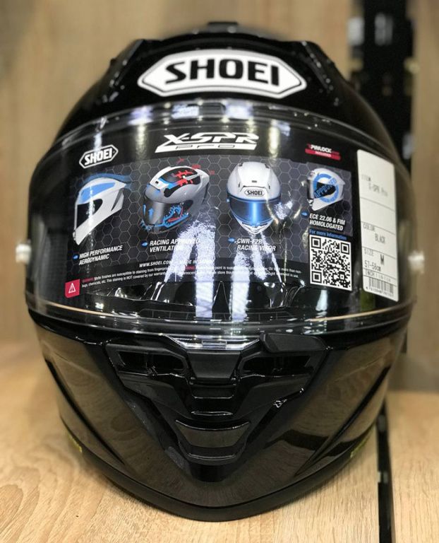 Мотошлем SHOEI X-Spirit PRO PLAIN черный