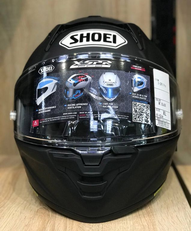 Шлем Shoei X-Spirit Pro Candy Черный матовый