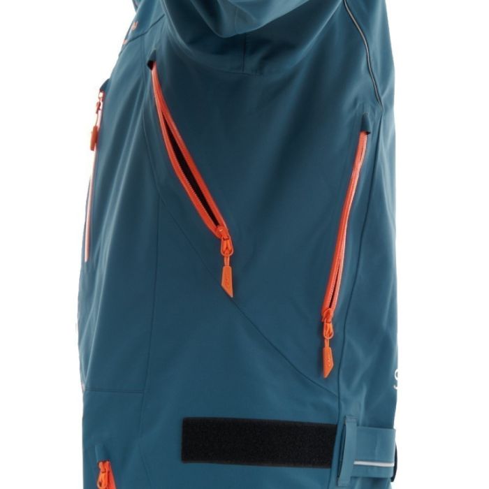 Снегоходный комбинезон Dragonfly SuperLight 3L MAN 2024 Dark Ocean-Orange