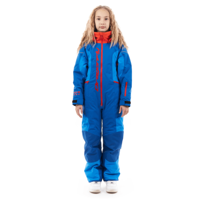 Зимний утепленный комбинезон Dragonfly GRAVITY for Teen Blue - Red 2024