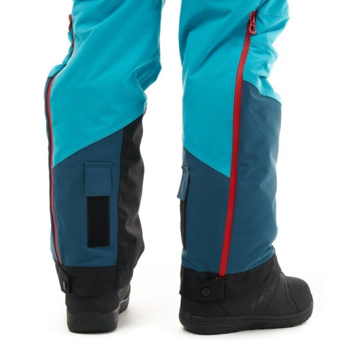 Снегоходный Утепленный комбинезон Dragonfly Extreme Woman Dark Ocean-Baltic 2024