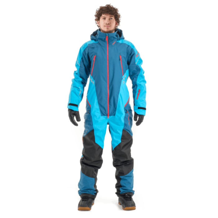 Снегоходный комбинезон Dragonfly Extreme 2.0 MAN 2024 Утепленный dark ocean-baltic