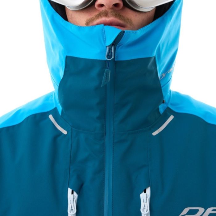 Куртка горнолыжная утепленная Dragonfly Gravity Man Dark Blue - Сherry
