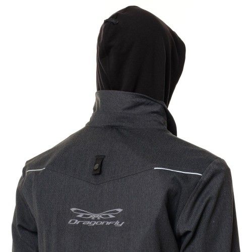 Dragonfly Моторубашка Streetfighter Graphite с защитой 2024