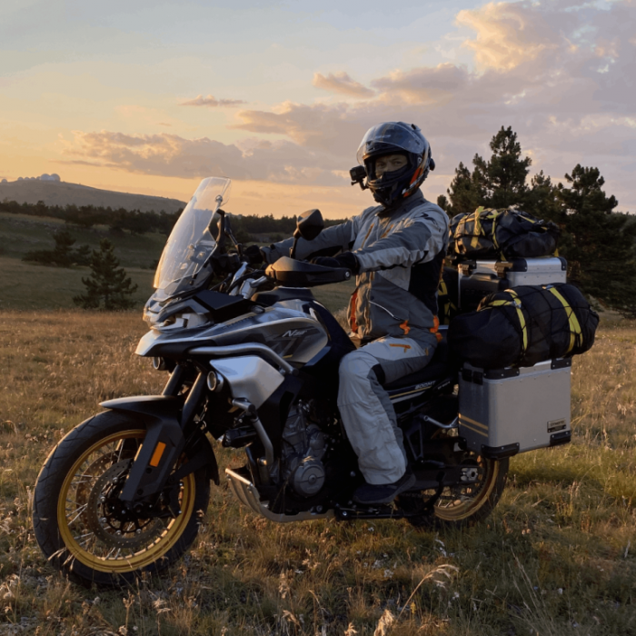 Штаны Эндуро Dragonfly Freeride Grey-Orange