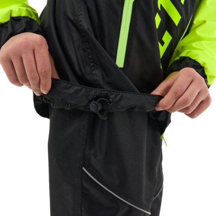 Дождевой детский комплект Dragonfly ACTIVE Teenager Black - Lime (мембрана)