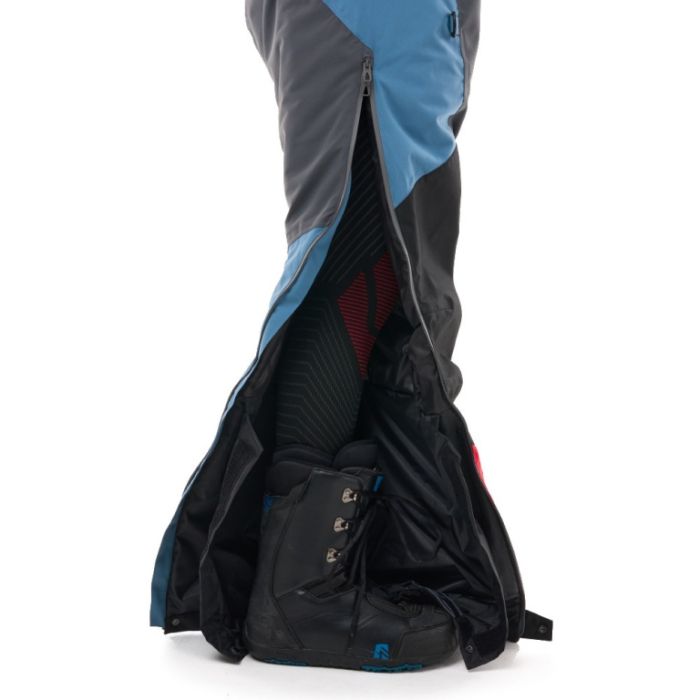 Снегоходный комбинезон Dragonfly Extreme 2.0 Man Grey - Blue - Red Утепленный (100)