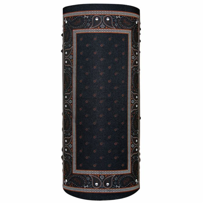 Шейная повязка ZAN Classic Black & Orange