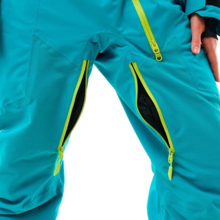 Комбинезон Dragonfly Gravity 2.0 Woman Dark Green - Lime