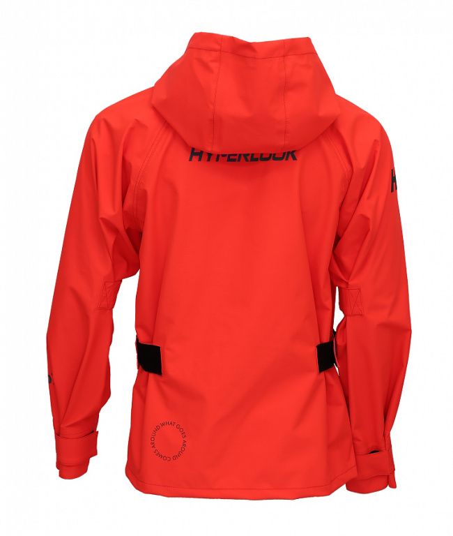 Куртка дождевик Hyperlook Stormer красный