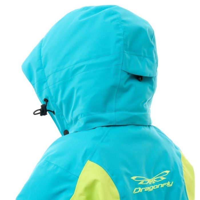 Зимний утепленный комбинезон Dragonfly GRAVITY Junior Dark Green - Lime