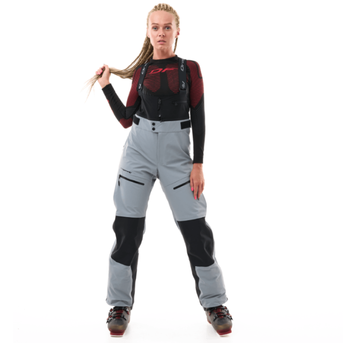 Брюки женские сноубордические Dragonfly Freeride Pro Woman Grey