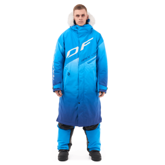 Плащ зимний Dragonfly Race Coat Winter Sunset Man Blue