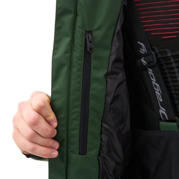 Куртка горнолыжная утепленная Dragonfly Gravity Man Khaki